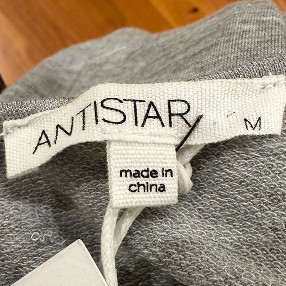 Antistar Sleeveless CrewNeck Jumpsuit In Color Heather Grey Size M - Picture 7 of 10